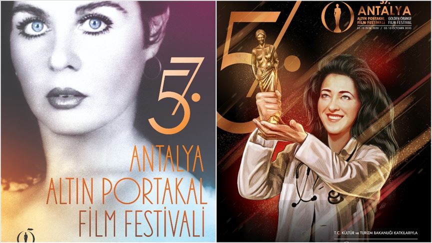 Altın Portakal Film Festivali afişlerinde Fatma Girik ve sağlık çalışanları olacak