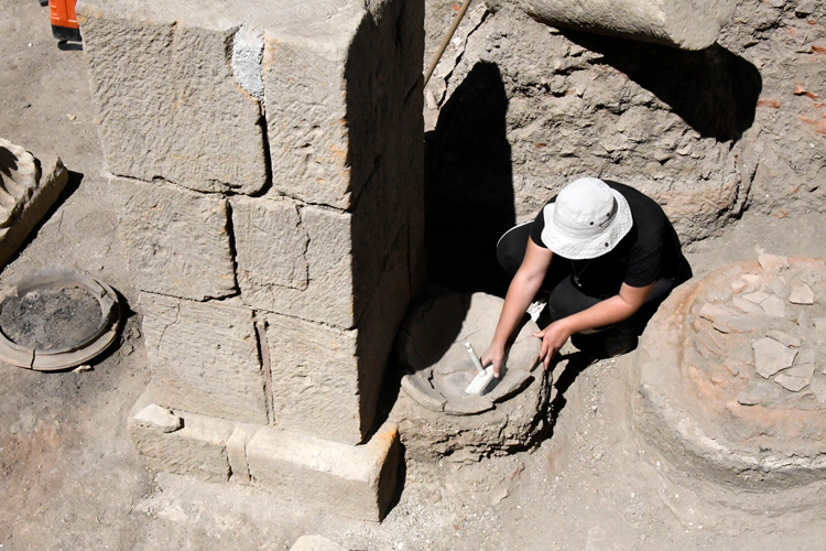 Gümüşhane’deki Satala Antik Kenti’nde 2 bin yıllık izlere rastlandı