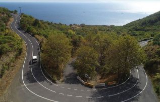 Ganos Dağı eteklerindeki ormanlar sonbaharda görsel şölen sunuyor