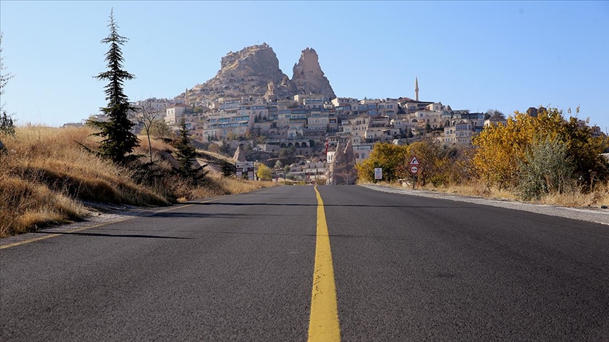 Kapadokya’daki turistik merkezlerde Kovid-19 sessizliği