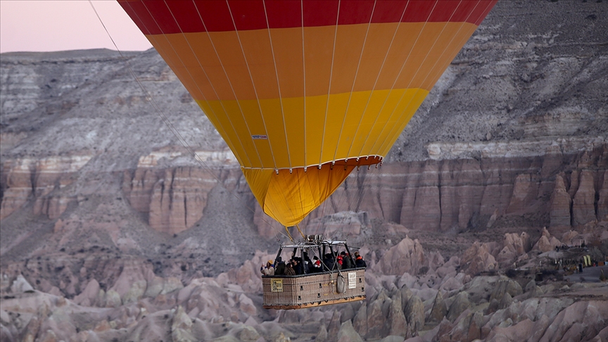 Kapadokya’yı 2020’de 992 bin 620 turist gezdi