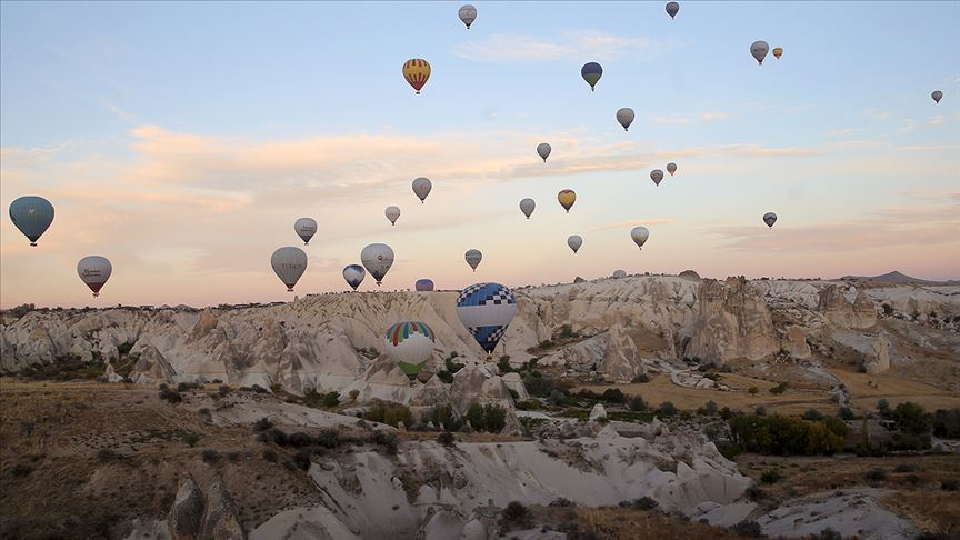 Kapadokya’yı ekimde 175 bin 612 turist gezdi