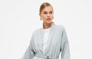 Trendyol Modest / Gri Kimono