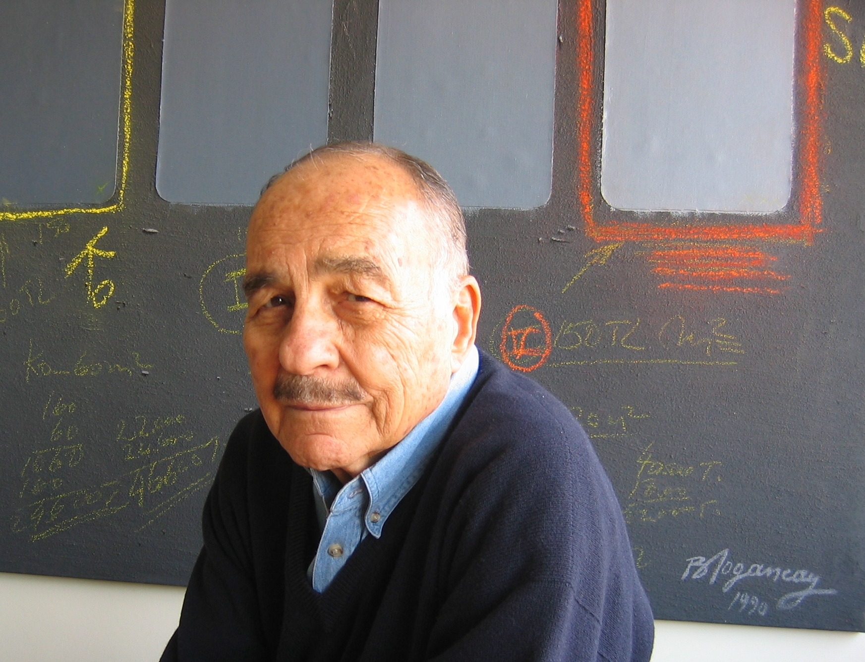 Sanatçı Burhan Doğançay, 92. doğum gününde unutulmadı