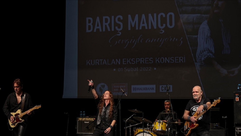 Kurtalan Ekspres konseriyle Barış Manço yâd edildi