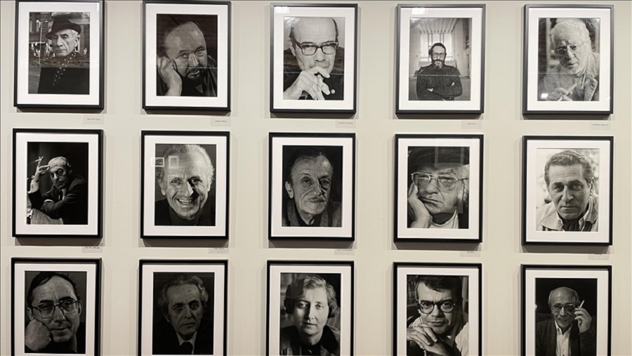 Ara Güler’in objektifine yansıyan edebiyatçı portreleri aynı sergide