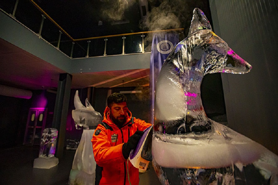 Türkiye’nin tek buz müzesine yoğun ilgi