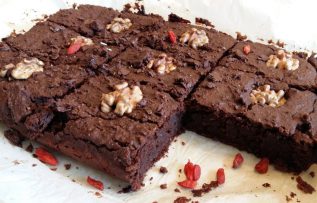 5 Malzemeli Glutensiz Brownie