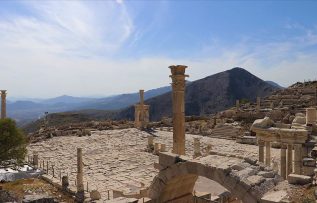 ‘Aşkların ve imparatorların şehri’ Sagalassos 5 ayda 30 bin ziyaretçi ağırladı