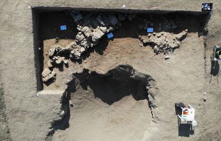 Afyonkarahisar’da ‘Puruşhanda’ kentine ait olduğu değerlendirilen tarihi yapı bulundu