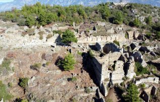 Alanya’daki ‘Syedra Antik Kenti’ gün yüzüne çıkarılıyor