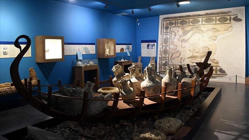 Alanya Müzesinde medeniyetler tarihine yolculuk
