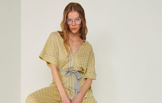 Join Us / Kazayağı Desenli Triko Pantolon