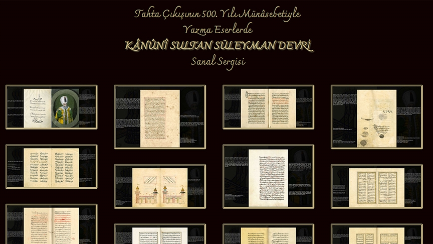 Kanuni Sultan Süleyman tahta çıkışının 500’üncü yılında sanal sergiyle anılıyor