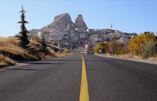 Kapadokya’daki turistik merkezlerde Kovid-19 sessizliği