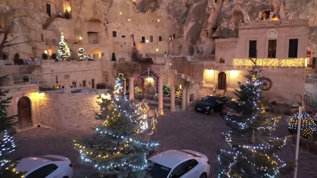 Kapadokya yeni yılı sakin karşılıyor