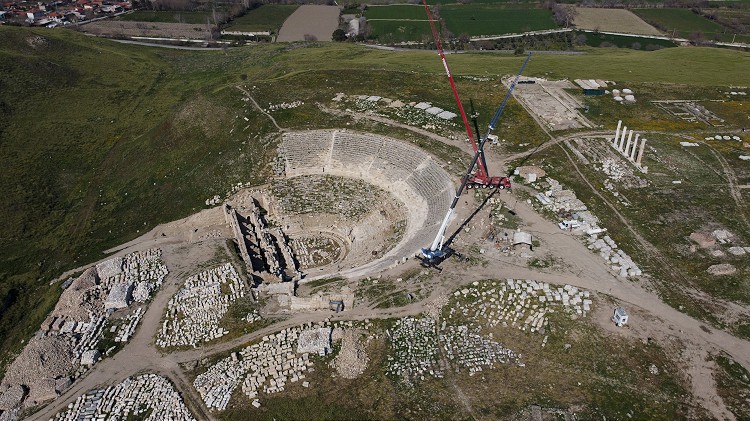 Laodikya Antik Tiyatrosu, 1600 yıllık hasretin ardından izleyicilerini ağırlamak için gün sayıyor