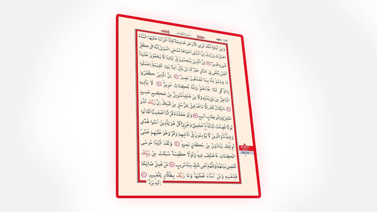 Rüyada Fussilet Suresi Görmek