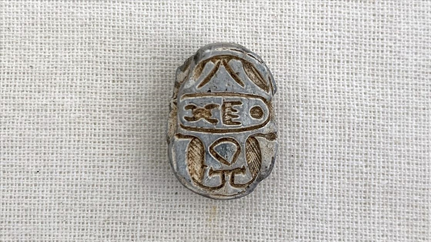 Tokat’taki Komana Pontika Antik Kenti’nde Mısır mührü bulundu