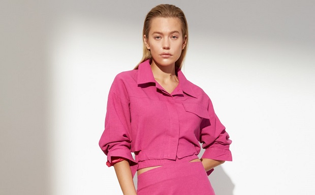 TRENDYOLMİLLA / Fuşya Cepli Ceket