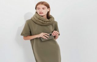 TWİST / Kadın Haki Basic Elbise
