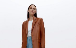 Uterqüe / Mavi Beli Parça Detaylı Jean