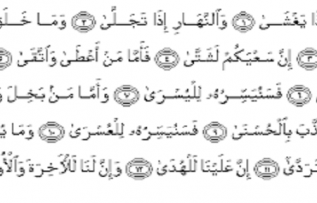 Rüyada Leyl Suresi Görmek