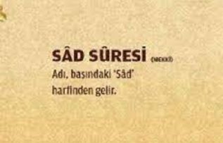 Rüyada Sad Suresi Görmek