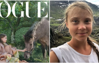Vogue kapağında yer alan iklim aktivisti Greta Thunberg modayı eleştirdi