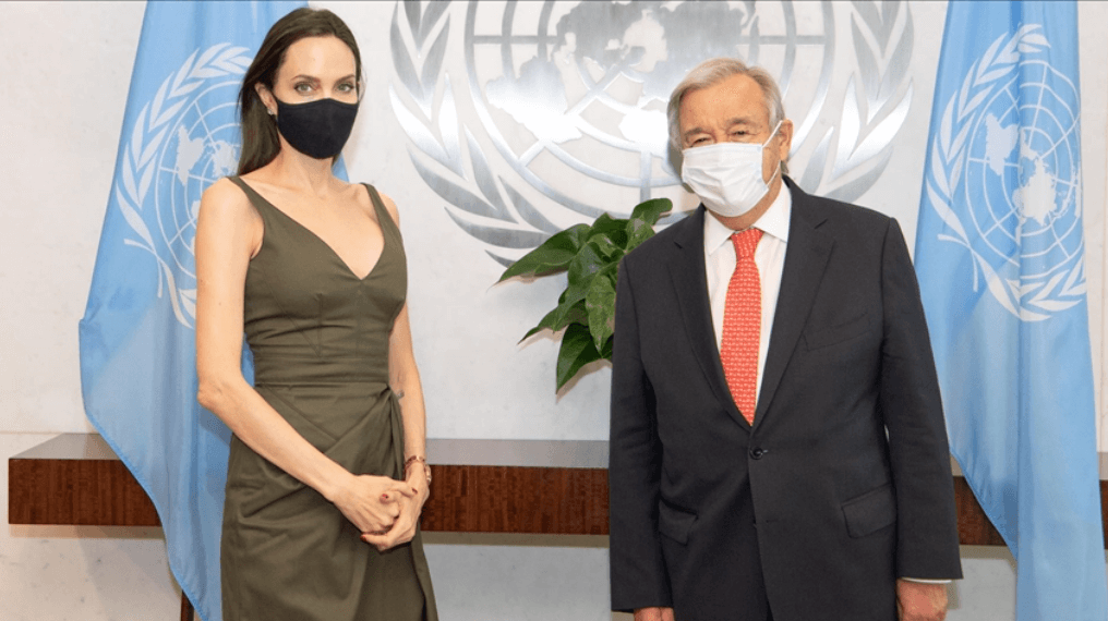 BM Genel Sekreteri Guterres, Angelina Jolie ile görüştü