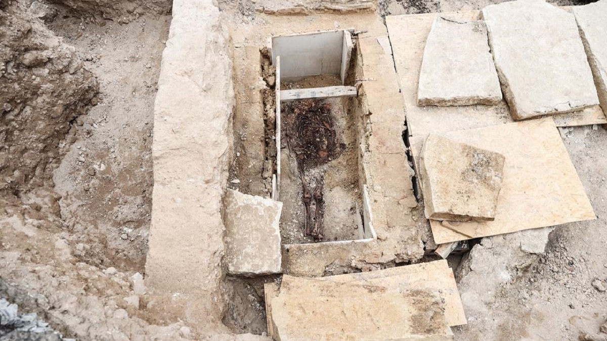 Kazlıçeşme Arkeolojik Kazı Alanı’nda Roma dönemine ait kalıntılar bulundu