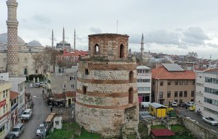 Başyapıt kabul edilen Makedon Kulesi’nde restorasyon çalışması başladı