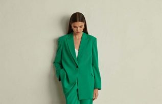 VATKALI / Kruvaze Blazer Ceket Yeşil