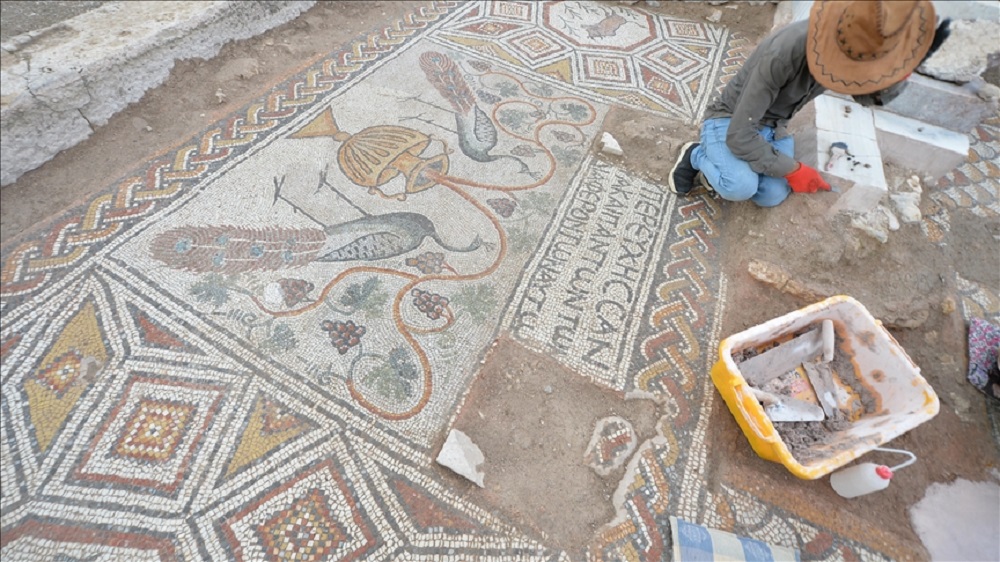 Hadrianaupolis Antik Kenti’nde “tessera” restorasyonu sürüyor