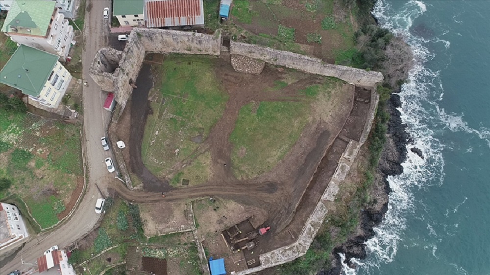 Trabzon’da 13. Yüzyılda yapılan Akçakale turizme kazandırılacak
