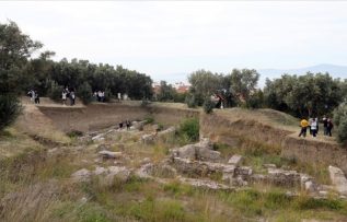 2 bin 700 yıllık Myrleia Antik Kenti mozaikleri için restorasyon çalışması başlatıldı