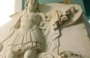1600 yıllık Baş Melek Mikail heykeli Yalova Müzesine taşındı