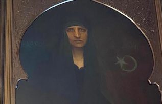 Yazar Halide Edip Adıvar’ın Çekya’da yapılan yağlı boya tablosu bulundu