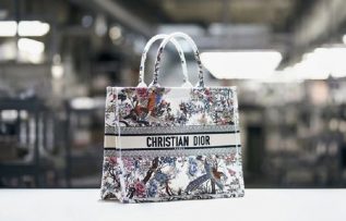 Dior çantasıyla kış bahçelerinde gezintiye çıkmaya ne dersiniz?  