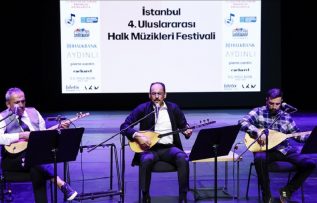 İstanbul 4. Uluslararası Halk Müzikleri Festivali AKM’de başladı